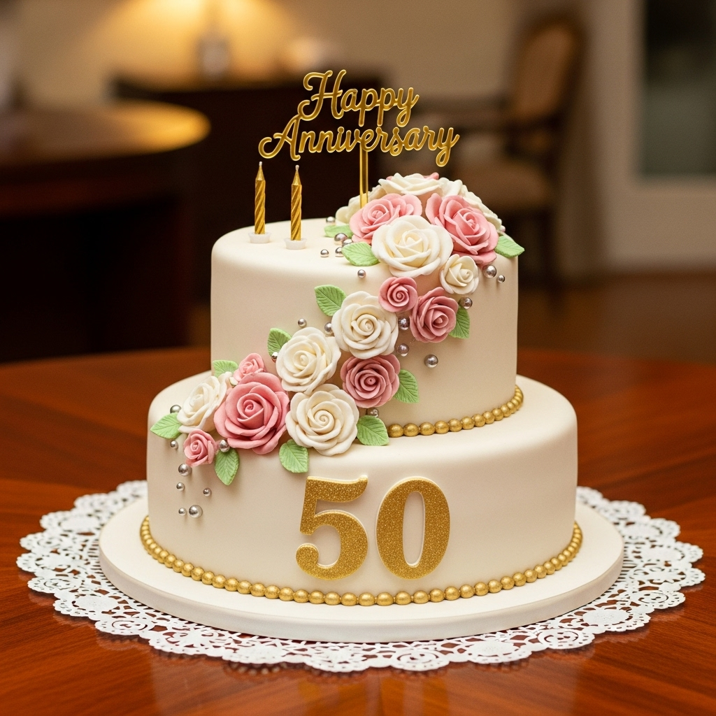 Anniversary Celebration Cake